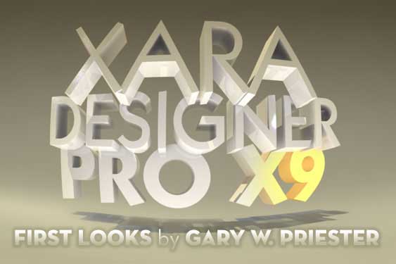 Xara Designer Pro XP First Look by Gary W. Priester