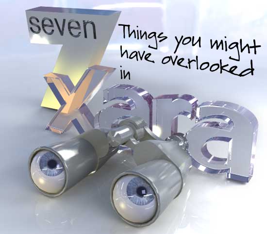 Seven things you might have overlooked in Xara