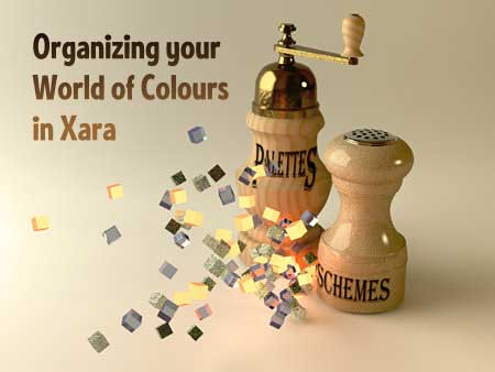 Organizing Your World of Colours in Xara