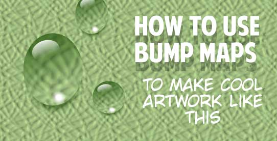 How To Use Bump Maps To Make Cool Artwork Like This