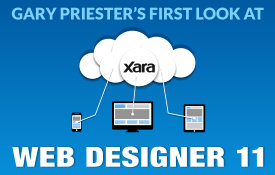 Gary Priester's First Look at Xara Web Designer 11