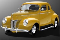 1940 Ford Deluxe Coupe Street Rod